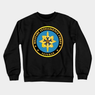 Military Intelligence Corps Branch Veteran Crewneck Sweatshirt